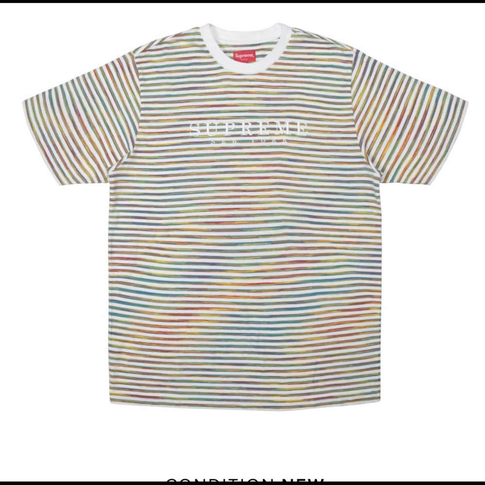 Supreme SS18 static tee white XL